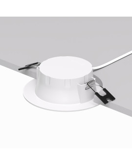 DK3049-WH Встраиваемый светильник, IP 20, 7Вт, LED, белый, пластик