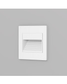 DK3050-WH Светильник встраиваемый в стену, IP 20, LED 3000, 1 Вт, белый, пластик