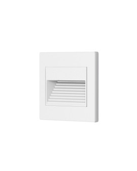DK3050-WH Светильник встраиваемый в стену, IP 20, LED 3000, 1 Вт, белый, пластик DK3050-WH Светильник встраиваемый в стену, IP 20, LED 3000, 1 Вт, белый, пластик