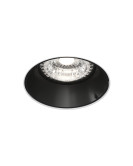 DK3055-BK Встраиваемый светильник, IP 20, 10 Вт, GU5.3, LED, черный, пластик