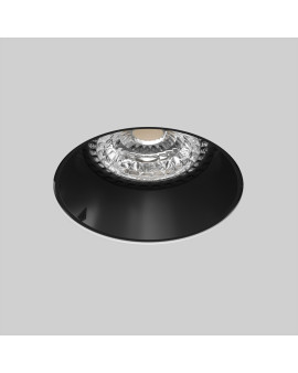DK3055-BK Встраиваемый светильник, IP 20, 10 Вт, GU5.3, LED, черный, пластик