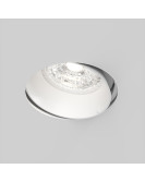 DK3055-WH Встраиваемый светильник, IP 20, 10 Вт, GU5.3, LED, белый, пластик