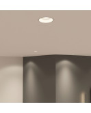 DK3055-WH Встраиваемый светильник, IP 20, 10 Вт, GU5.3, LED, белый, пластик