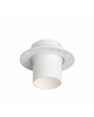 DK3057-WH Встраиваемый светильник под шпатлевку, IP20, до 15 Вт, LED, GU5,3, белый, пластик