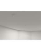 DK3057-WH Встраиваемый светильник под шпатлевку, IP20, до 15 Вт, LED, GU5,3, белый, пластик