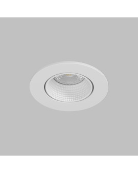 DK3061-WH Встраиваемый светильник, IP 20, 10 Вт, GU5.3, LED, белый/белый, пластик
