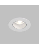 DK3061-WH Встраиваемый светильник, IP 20, 10 Вт, GU5.3, LED, белый/белый, пластик