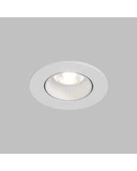 DK3061-WH Встраиваемый светильник, IP 20, 10 Вт, GU5.3, LED, белый/белый, пластик