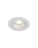 DK3061-WH Встраиваемый светильник, IP 20, 10 Вт, GU5.3, LED, белый/белый, пластик