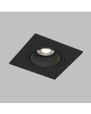 DK3071-BK Встраиваемый светильник, IP 20, 10 Вт, GU5.3, LED, черный/черный, пластик