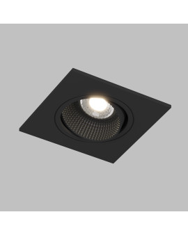 DK3071-BK Встраиваемый светильник, IP 20, 10 Вт, GU5.3, LED, черный/черный, пластик DK3071-BK Встраиваемый светильник, IP 20, 10 Вт, GU5.3, LED, черный/черный, пластик