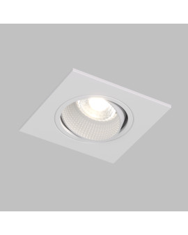 DK3071-WH Встраиваемый светильник, IP 20, 10 Вт, GU5.3, LED, белый/белый, пластик