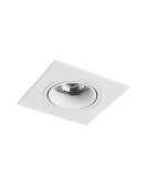 DK3071-WH Встраиваемый светильник, IP 20, 10 Вт, GU5.3, LED, белый/белый, пластик