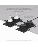 DK3072-BK Встраиваемый светильник, IP 20, 10 Вт, GU5.3, LED, черный/черный, пластик