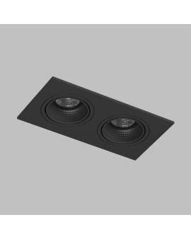 DK3072-BK Встраиваемый светильник, IP 20, 10 Вт, GU5.3, LED, черный/черный, пластик DK3072-BK Встраиваемый светильник, IP 20, 10 Вт, GU5.3, LED, черный/черный, пластик