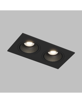 DK3072-BK Встраиваемый светильник, IP 20, 10 Вт, GU5.3, LED, черный/черный, пластик DK3072-BK Встраиваемый светильник, IP 20, 10 Вт, GU5.3, LED, черный/черный, пластик