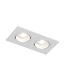DK3072-WH Встраиваемый светильник, IP 20, 10 Вт, GU5.3, LED, белый/белый, пластик