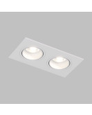 DK3072-WH Встраиваемый светильник, IP 20, 10 Вт, GU5.3, LED, белый/белый, пластик