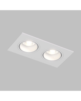 DK3072-WH Встраиваемый светильник, IP 20, 10 Вт, GU5.3, LED, белый/белый, пластик DK3072-WH Встраиваемый светильник, IP 20, 10 Вт, GU5.3, LED, белый/белый, пластик