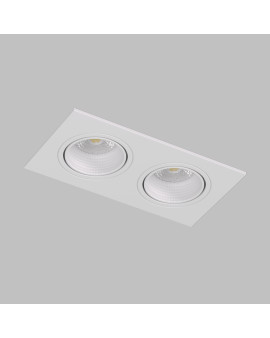 DK3072-WH Встраиваемый светильник, IP 20, 10 Вт, GU5.3, LED, белый/белый, пластик DK3072-WH Встраиваемый светильник, IP 20, 10 Вт, GU5.3, LED, белый/белый, пластик