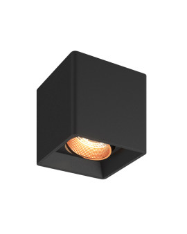 DK3080-BBR Светильник накладной, IP 20, 10 Вт, GU5.3, LED, черный/бронзовый, пластик