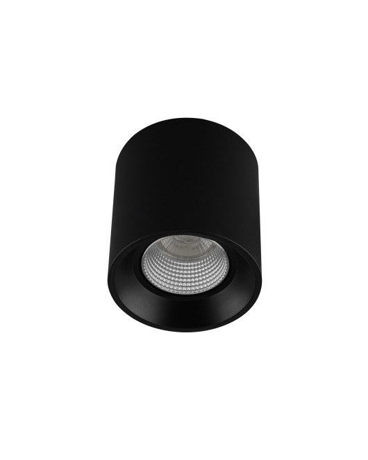 DK3090-BK+CH Светильник накладной IP 20, 10 Вт, GU5.3, LED, черный/хром, пластик