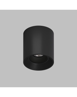 DK3090-BK Светильник накладной IP 20, 10 Вт, GU5.3, LED, черный/черный, пластик