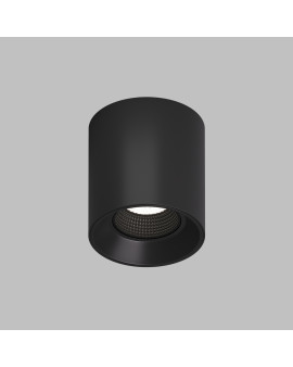 DK3090-BK Светильник накладной IP 20, 10 Вт, GU5.3, LED, черный/черный, пластик