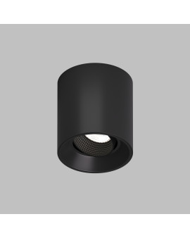 DK3090-BK Светильник накладной IP 20, 10 Вт, GU5.3, LED, черный/черный, пластик