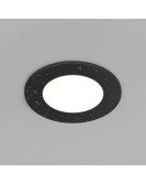 DK3101-BK Встраиваемый влагозащищенный светильник, IP65, до 10 Вт, LED, GU5,3, черный