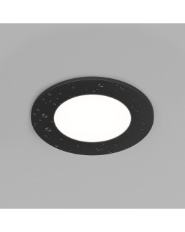 DK3101-BK Встраиваемый влагозащищенный светильник, IP65, до 10 Вт, LED, GU5,3, черный
