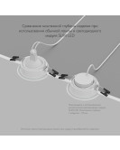 DK3101-WH Встраиваемый влагозащищенный светильник, IP65, до 10 Вт, LED, GU5,3, белый