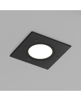 DK3102-BK Встраиваемый влагозащищенный светильник, IP65, до 10 Вт, LED, GU5,3, черный
