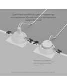 DK3102-WH Встраиваемый влагозащищенный светильник, IP65, до 10 Вт, LED, GU5,3, белый