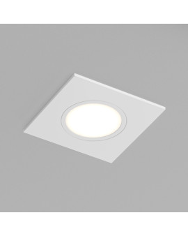DK3102-WH Встраиваемый влагозащищенный светильник, IP65, до 10 Вт, LED, GU5,3, белый
