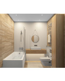 DK3102-WH Встраиваемый влагозащищенный светильник, IP65, до 10 Вт, LED, GU5,3, белый
