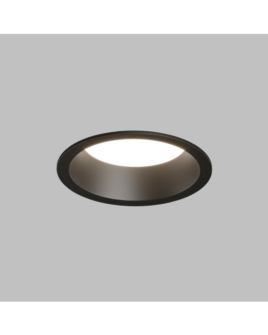 DK3103-BK Встраиваемый влагозащищенный светильник, IP 65, 10 Вт, GU5.3, LED, черный, пластик