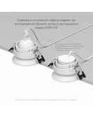 DK3103-WH Встраиваемый влагозащищенный светильник, IP 65, 10 Вт, GU5.3, LED, белый, пластик