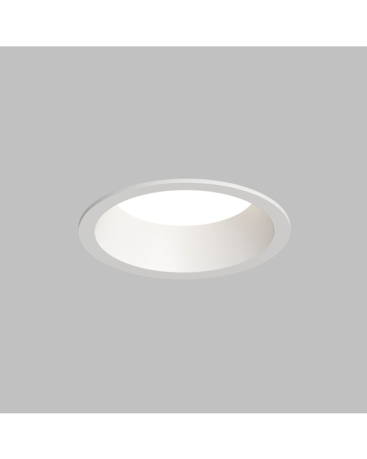 DK3103-WH Встраиваемый влагозащищенный светильник, IP 65, 10 Вт, GU5.3, LED, белый, пластик
