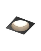 Встраиваемый влагозащищенный светильник DEEP, IP65, 15 Вт, GU5.3, LED, черный, пластик