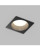 Встраиваемый влагозащищенный светильник DEEP, IP65, 15 Вт, GU5.3, LED, черный, пластик