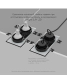 Встраиваемый влагозащищенный светильник PORT, 2?15 Вт макс., LED, GU5.3, IP65, корпус из полимера, цвет чёрный Встраиваемый влагозащищенный светильник PORT, 2?15 Вт макс., LED, GU5.3, IP65, корпус из полимера, цвет чёрный