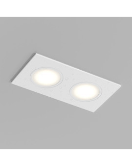 Встраиваемый влагозащищенный светильник PORT, 2?15 Вт макс., LED, GU5.3, IP65, корпус из полимера, цвет белый