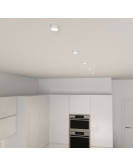 DK3120-WH Встраиваемый светильник, IP20, до 15 Вт, LED, GU5,3, белый, пластик
