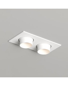 DK3122-WH Встраиваемый светильник, IP20, до 15 Вт, LED, GU5,3, белый, пластик DK3122-WH Встраиваемый светильник, IP20, до 15 Вт, LED, GU5,3, белый, пластик