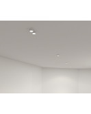 DK3122-WH Встраиваемый светильник, IP20, до 15 Вт, LED, GU5,3, белый, пластик