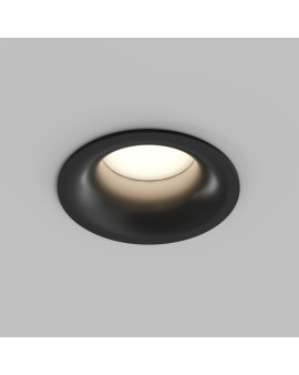 Встраиваемый влагозащищенный светильник KIBEK, IP65, 15 Вт, GU5.3, LED, черный, пластик