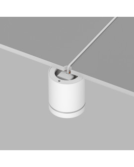 DK4013-WH Светильник накладной IP 20, 5 Вт, LED 4000, белый, алюминий/акрил