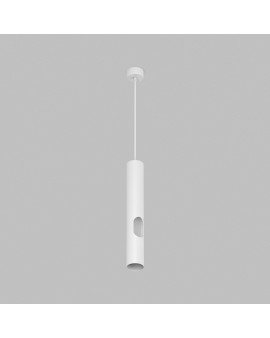 DK4045-WH Подвесной светильник, с декоративным вырезом, IP 20, до 15 Вт, LED, GU10, белый, алюминий
