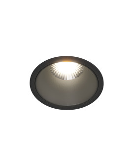 DK4400-BK Встраиваемый светильник, IP 20, 7 Вт, LED 3000, черный, алюминий
